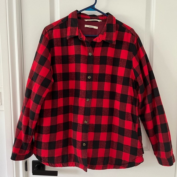Woolrich Quilted Flannel Overshirt Size Large - Picture 1 of 4